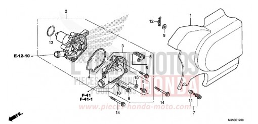 POMPE A EAU VT750CSD de 2013